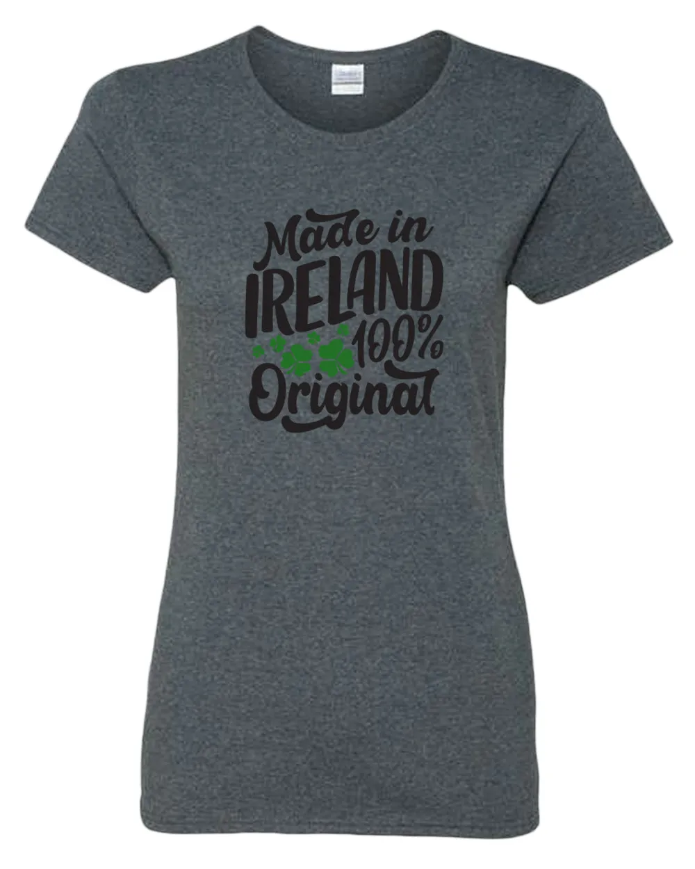 Made in Ireland 100% original t-shirt women st patrick's day t-shirt