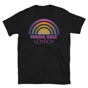 Maida Vale London Retrowave Graphic T-Shirt