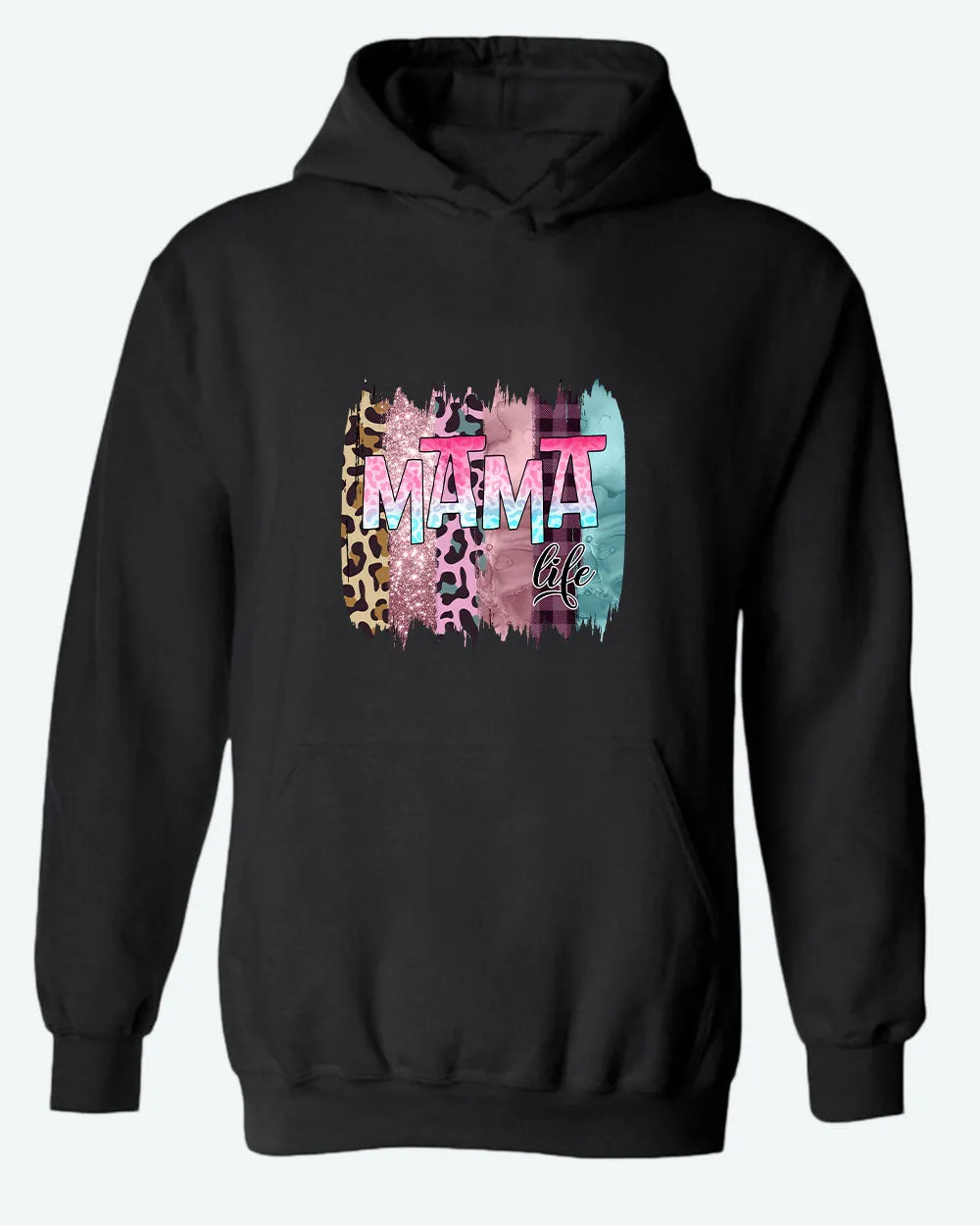Mama colorful cheetah hoodie