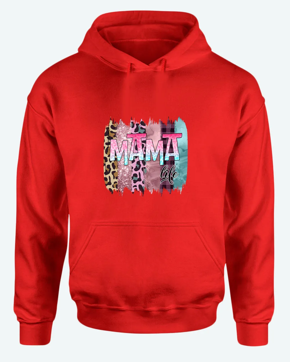 Mama colorful cheetah hoodie