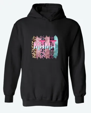 Mama colorful cheetah hoodie