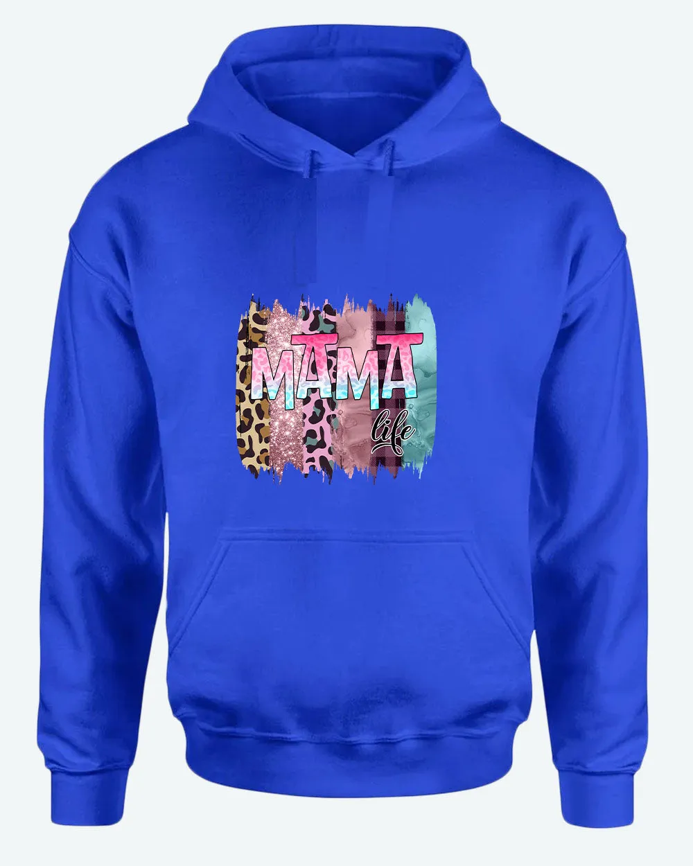 Mama colorful cheetah hoodie