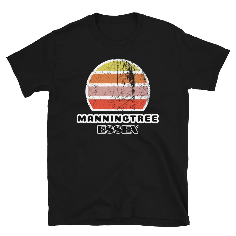 Manningtree Essex Vintage Sunset T-Shirt