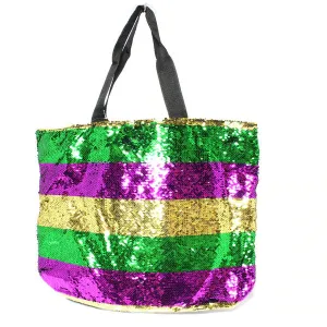 Mardi Gras Sequin Bag