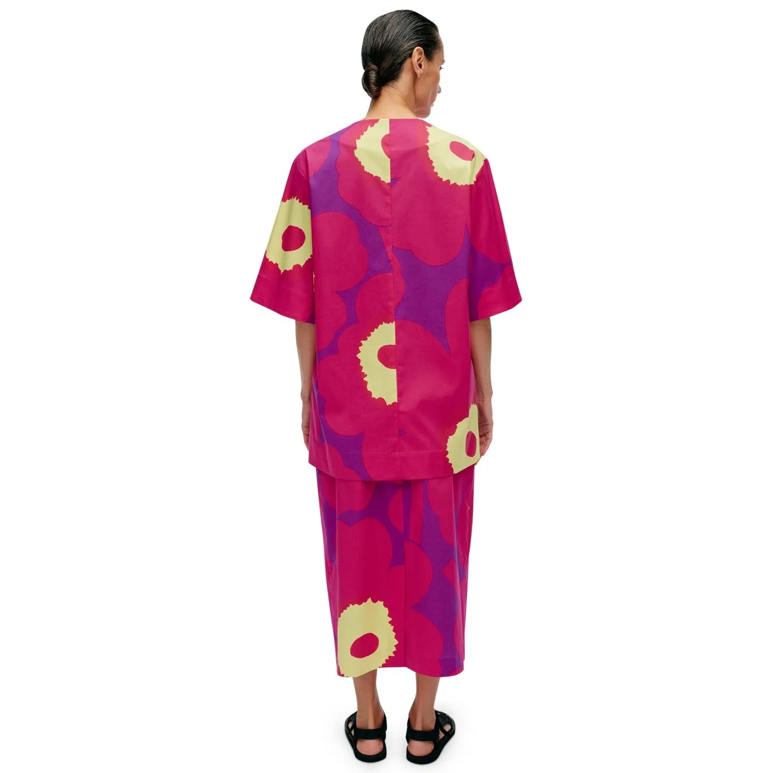 Marimekko Riite Tunic, Pink Floral