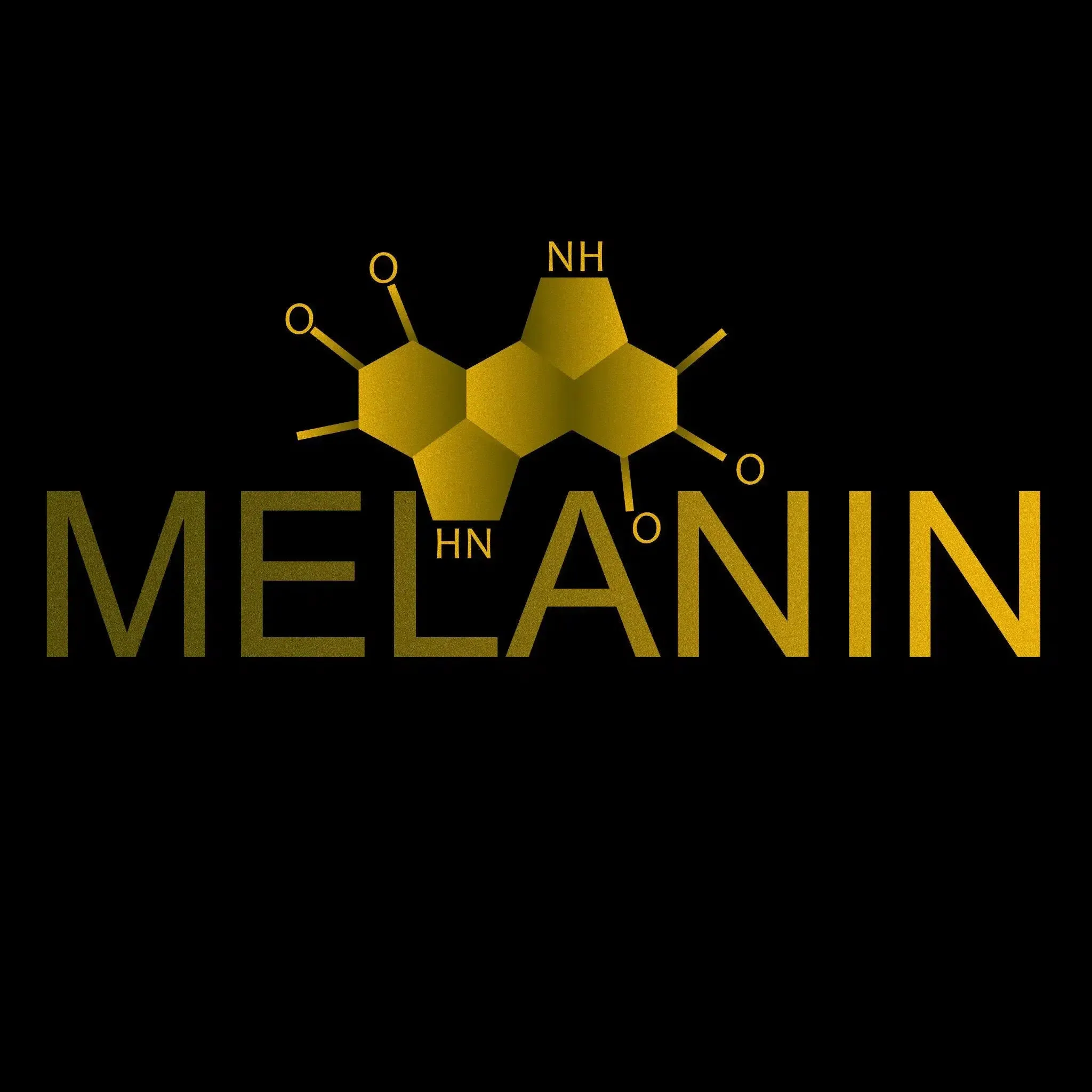 Melanin T shirt Molecule