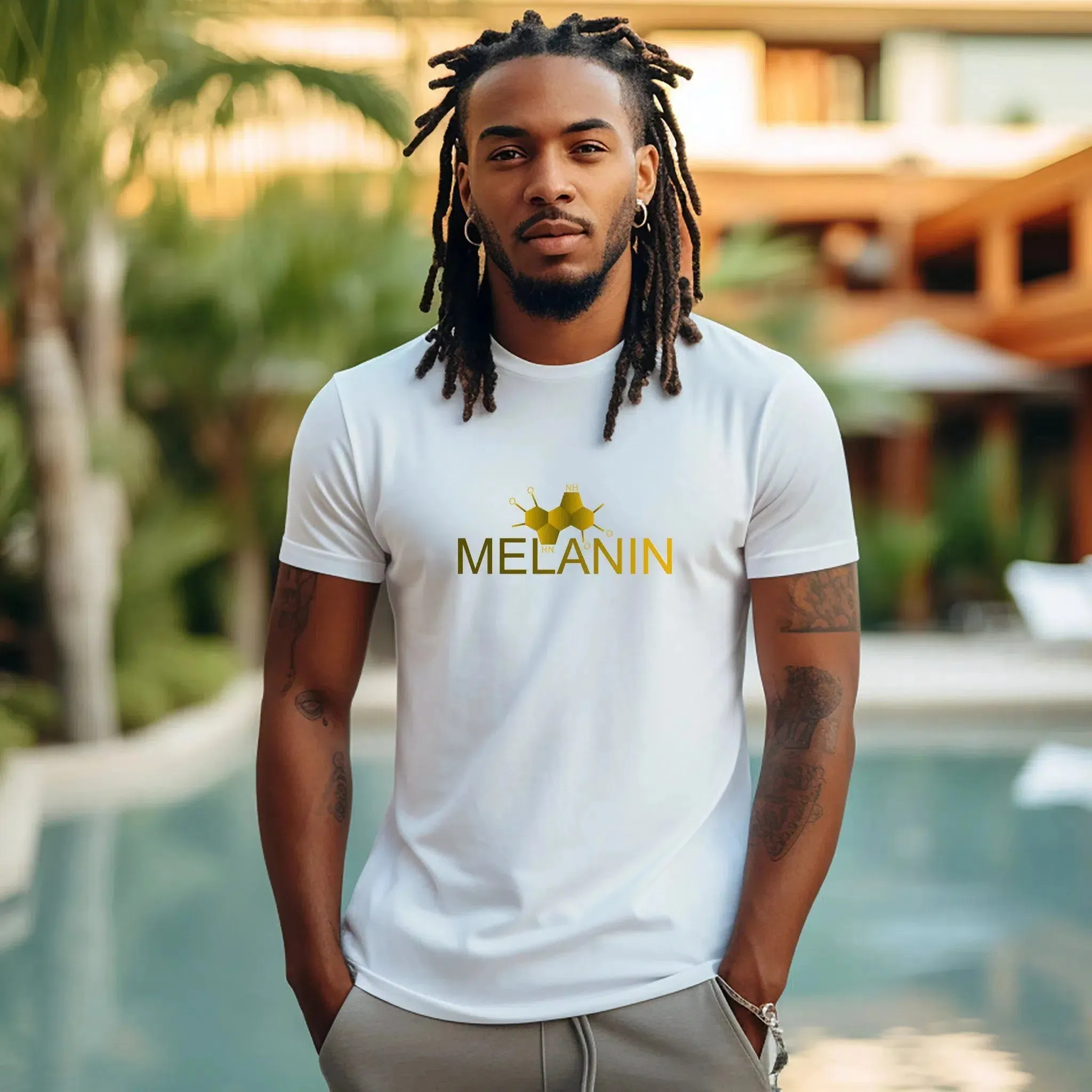Melanin T shirt Molecule