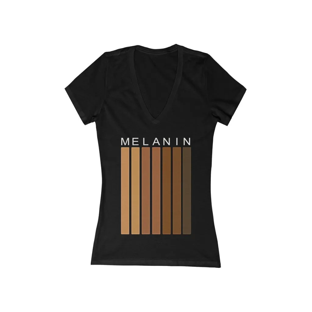 Melanin Women's V-Neck Tee