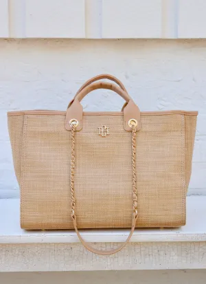 Melissa Tote Bag Natural Tan