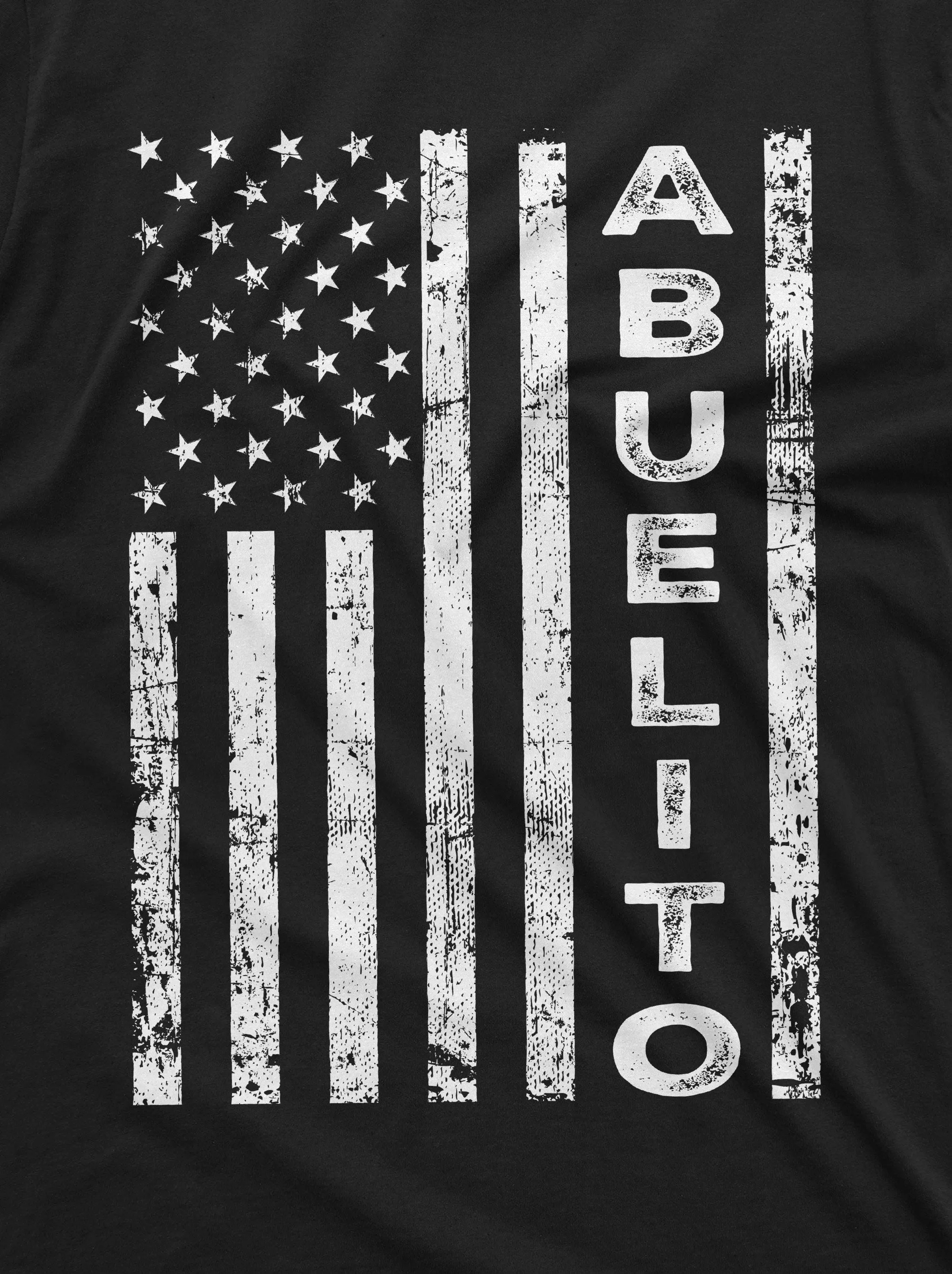 Men's Abuelito Grandfather Grandpa Papa T-shirt Abuelo Fathers day 4th of July Dad Grandpa Gift Shirt for Him