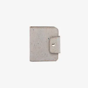 Men's Cork Wallet with Coin Pocket - Grey