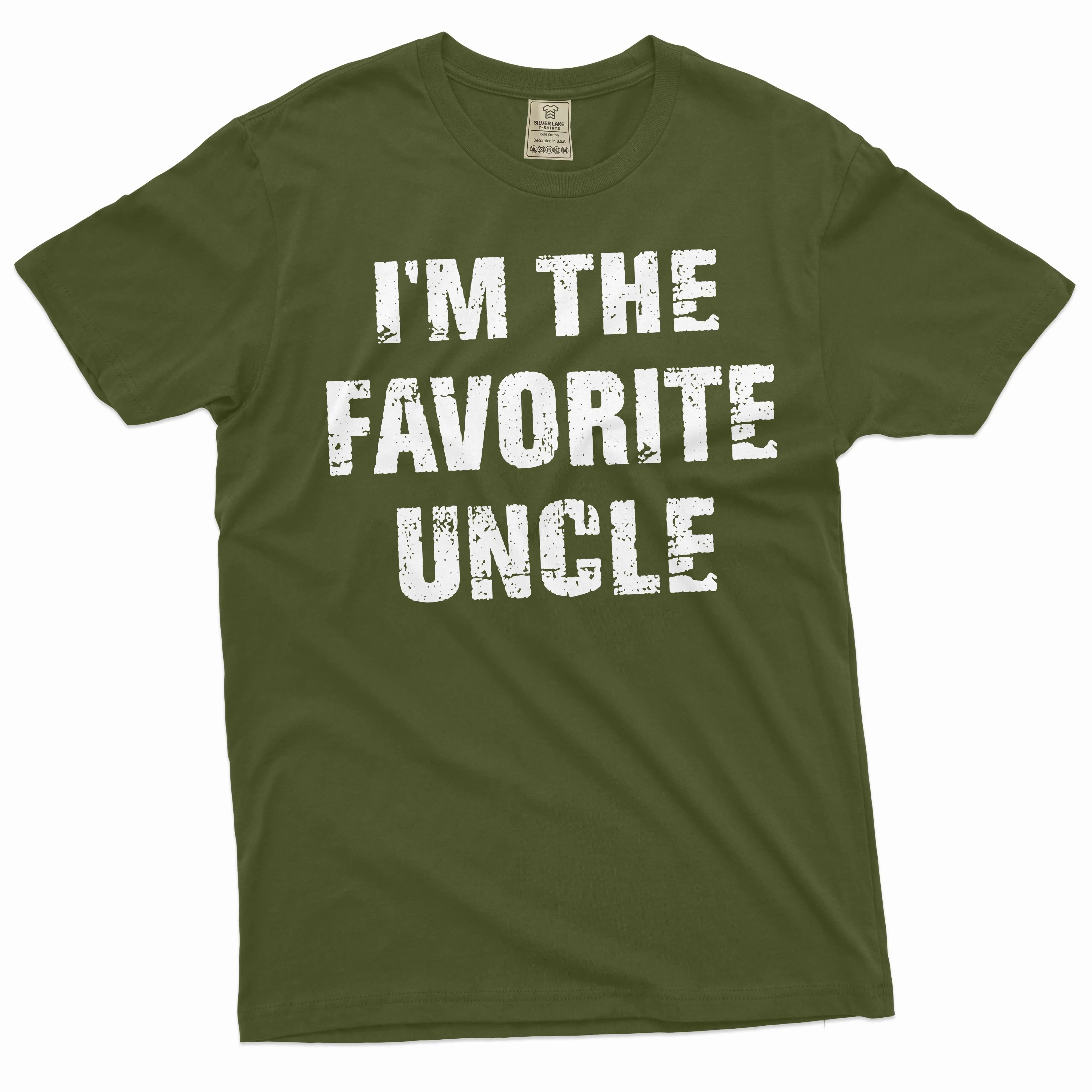 Men's Funny I am the favorite uncle Tshirt Birthday gift uncle shirt men's gift tee father's day tee