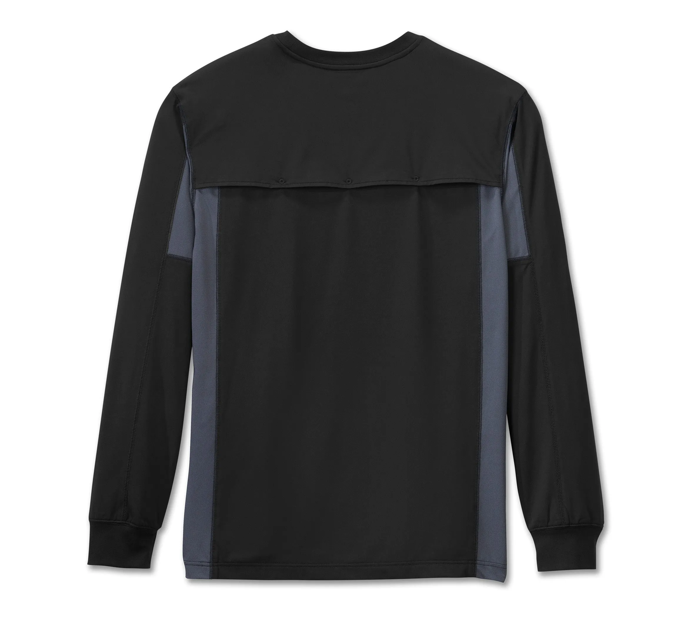 Men's H-D TECH Mesh Long Sleeve Tee - Harley Black