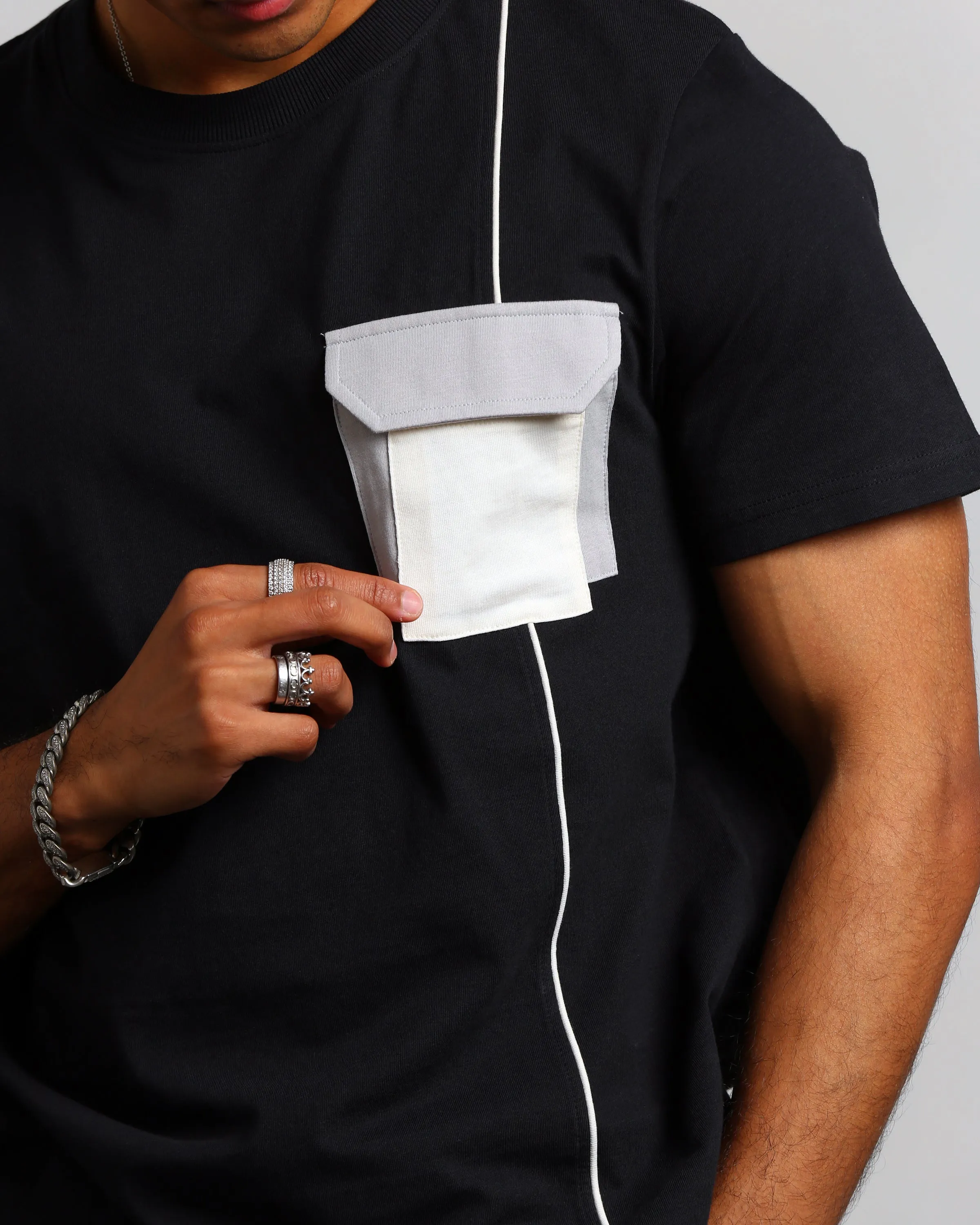 Men's Interlock Pocket T-Shirt (Mo)