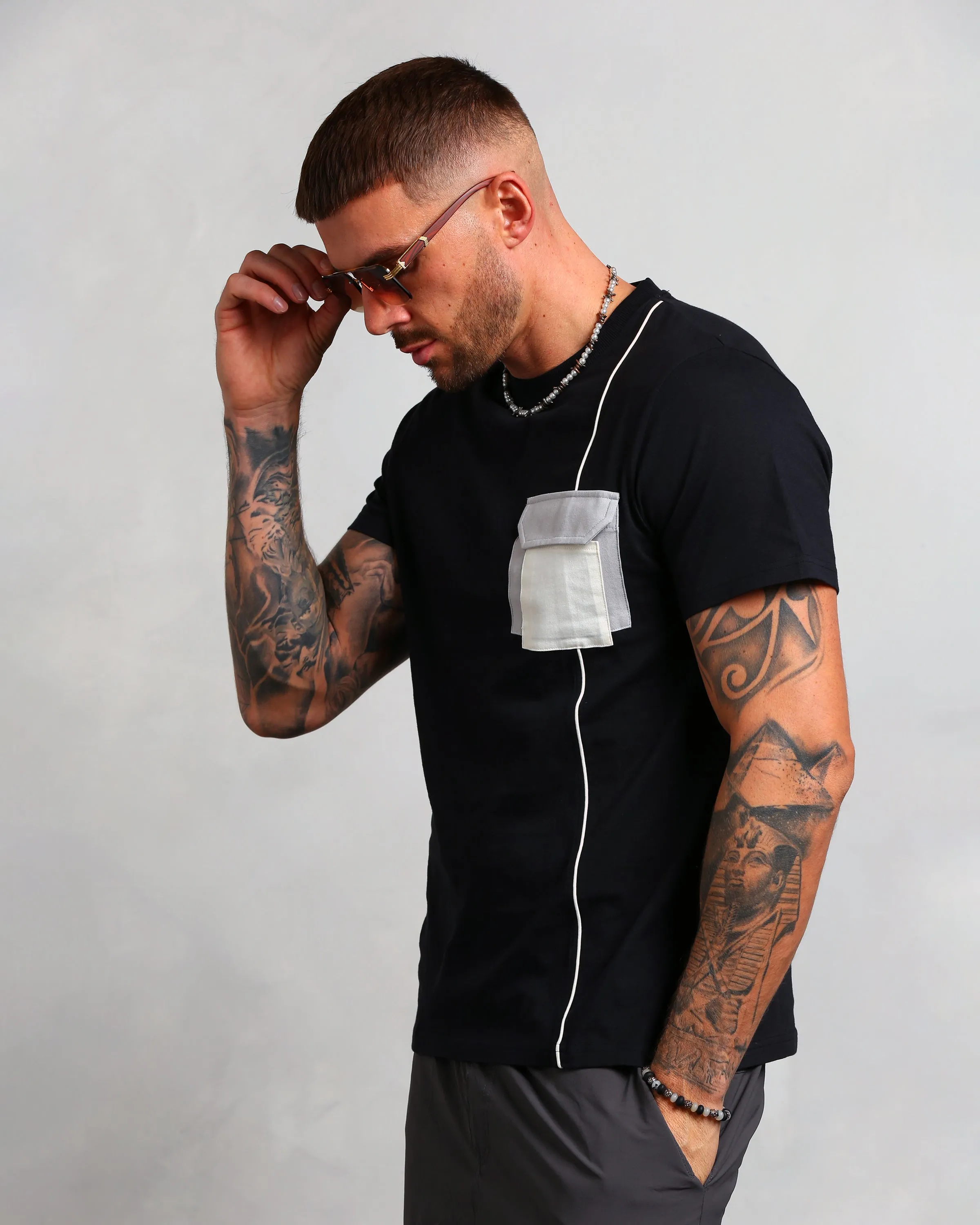 Men's Interlock Pocket T-Shirt (Mo)