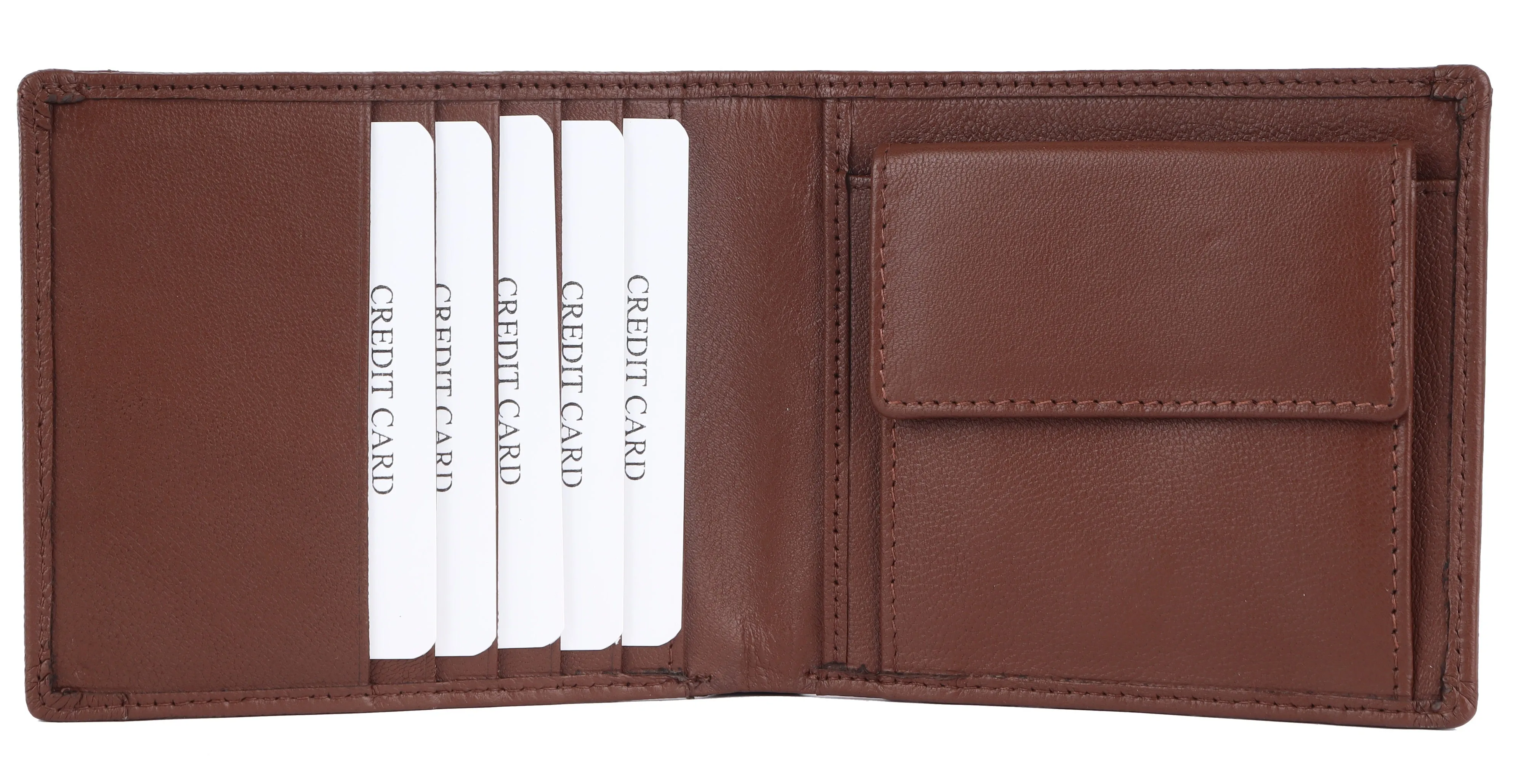 MENS LEATHER WALLET (RFID) 93710 (TAN)