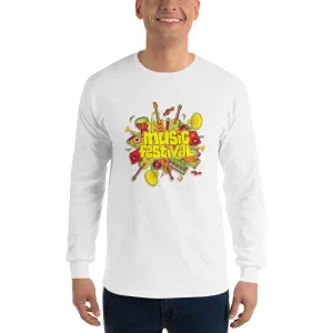 Men's Long Sleeve T-Shirt - The Musical Festival