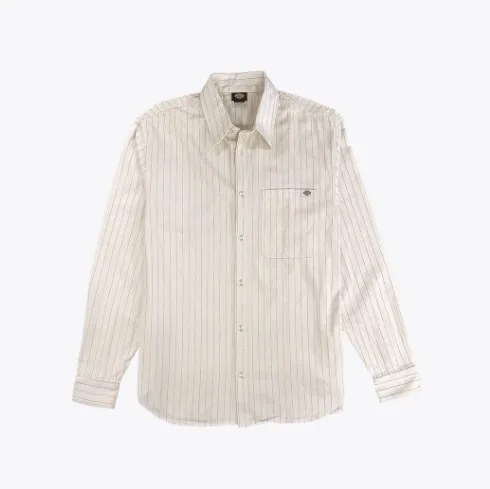 Men's L/S Stripe Service Shirt