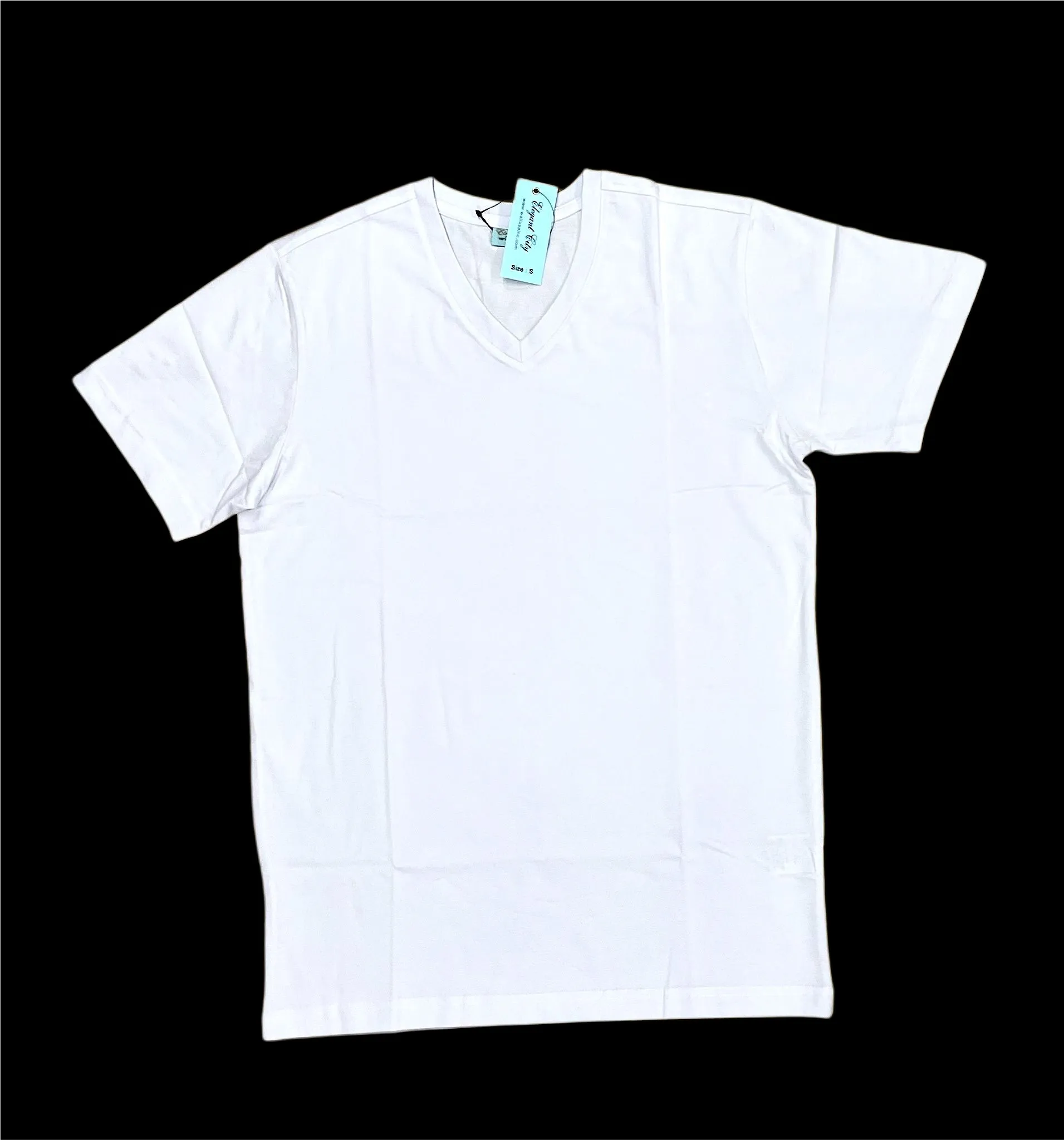 Men's Premium V.Neck Plain T-Shirt