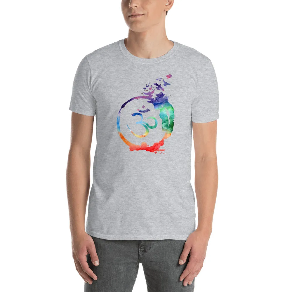MEN'S ROUND NECK T SHIRT- Om- The Sonic Divine