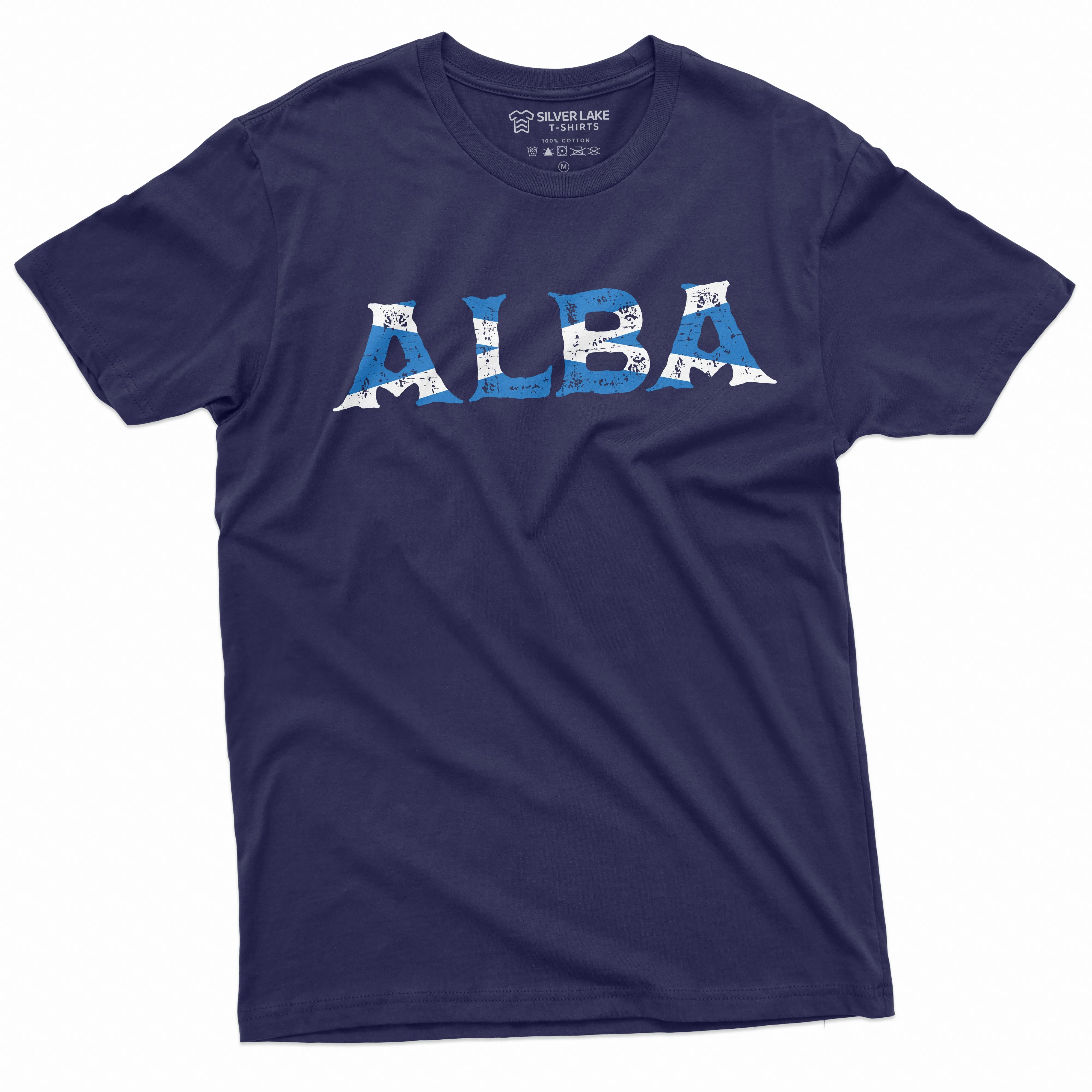 men's scotland alba t-shirt scottish flag patriotic mens womens tee shirt