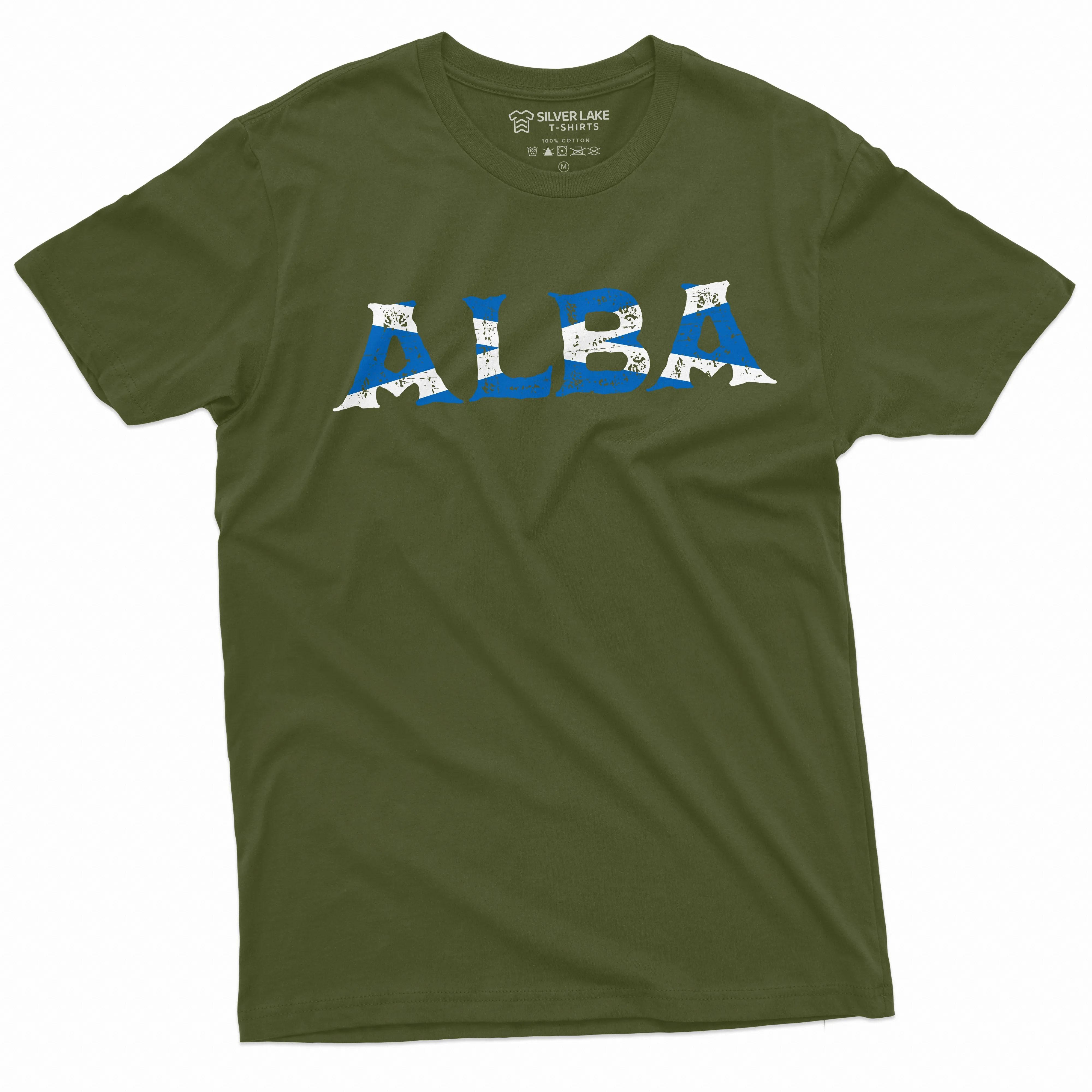 men's scotland alba t-shirt scottish flag patriotic mens womens tee shirt