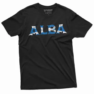 men's scotland alba t-shirt scottish flag patriotic mens womens tee shirt