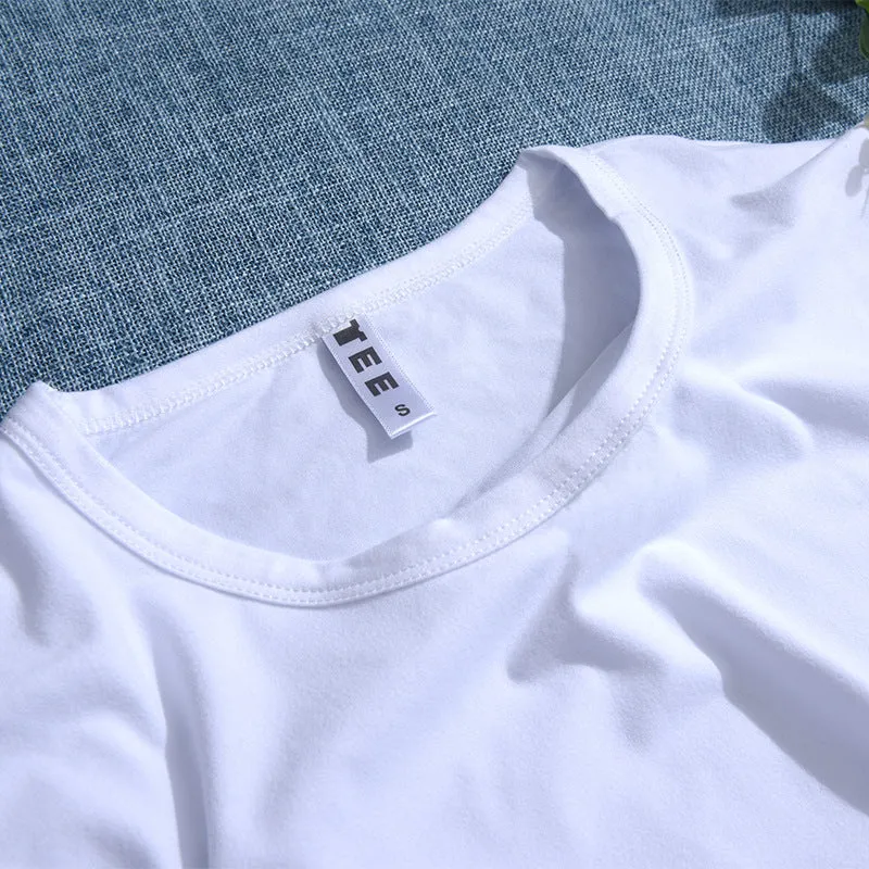 Merry Christmas Women White T-Shirt H