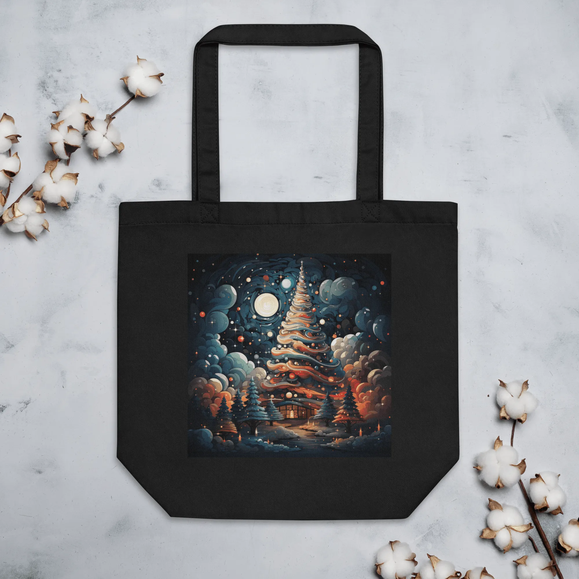 Merry Night Eco Tote Bag