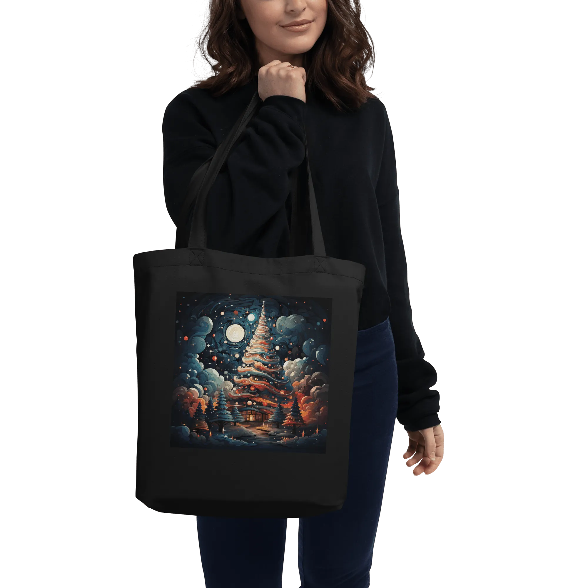 Merry Night Eco Tote Bag