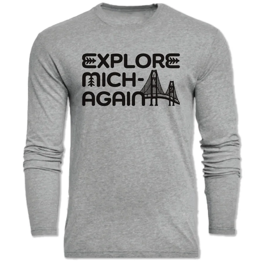 Mich-Again long sleeve tee