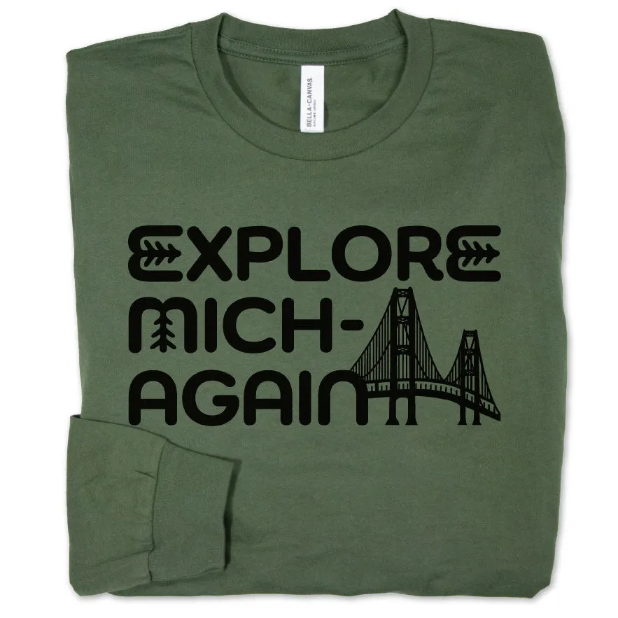 Mich-Again long sleeve tee