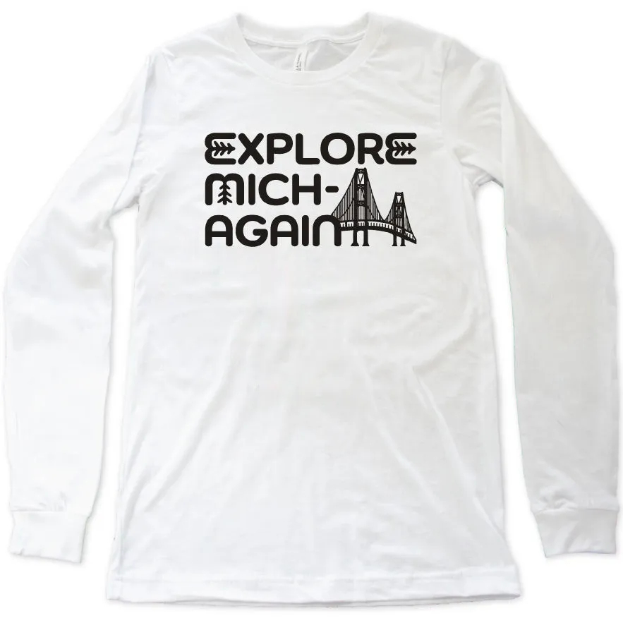 Mich-Again long sleeve tee