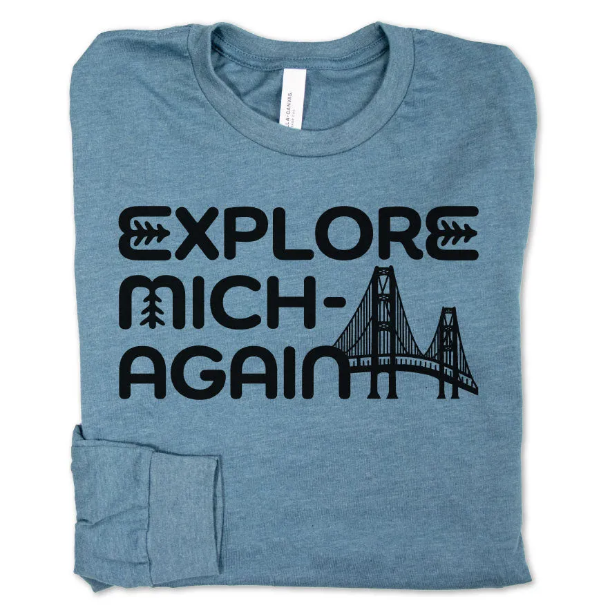 Mich-Again long sleeve tee