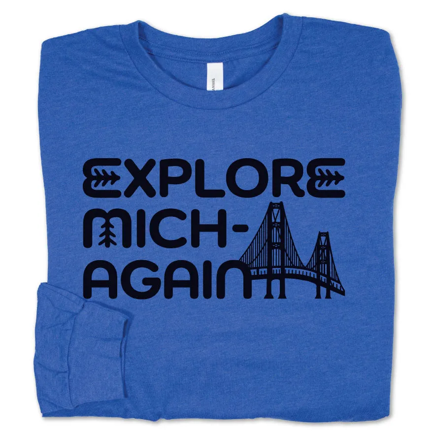 Mich-Again long sleeve tee