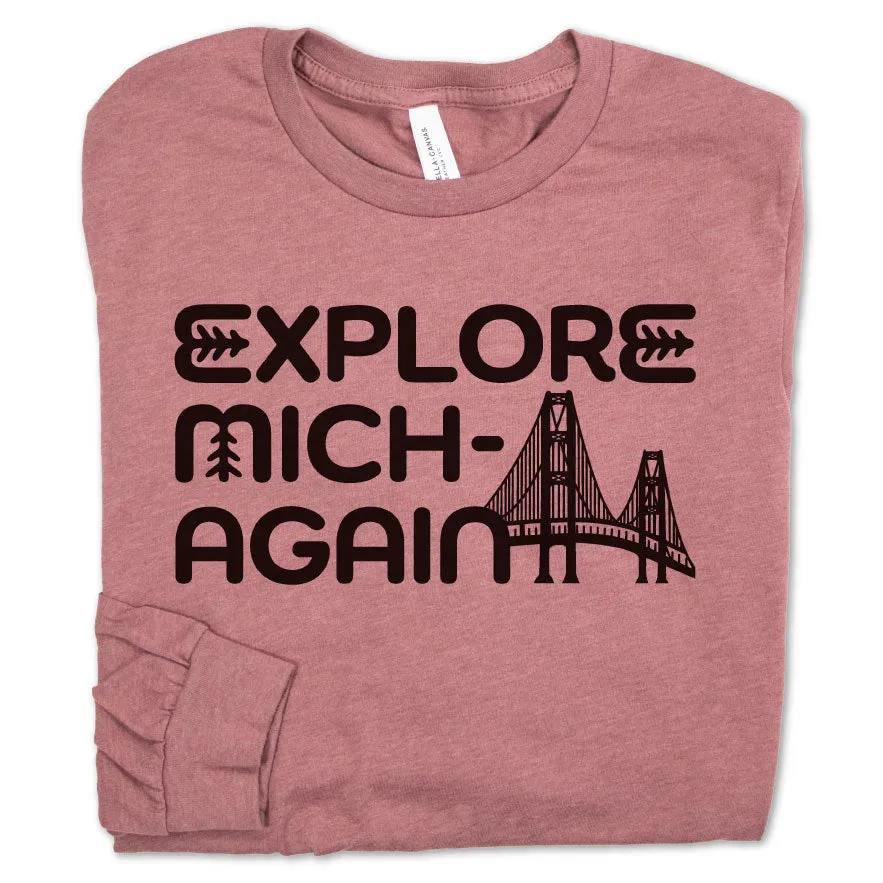 Mich-Again long sleeve tee