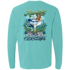 Midnight Mergarita Long Sleeve T-Shirt (Lagoon)