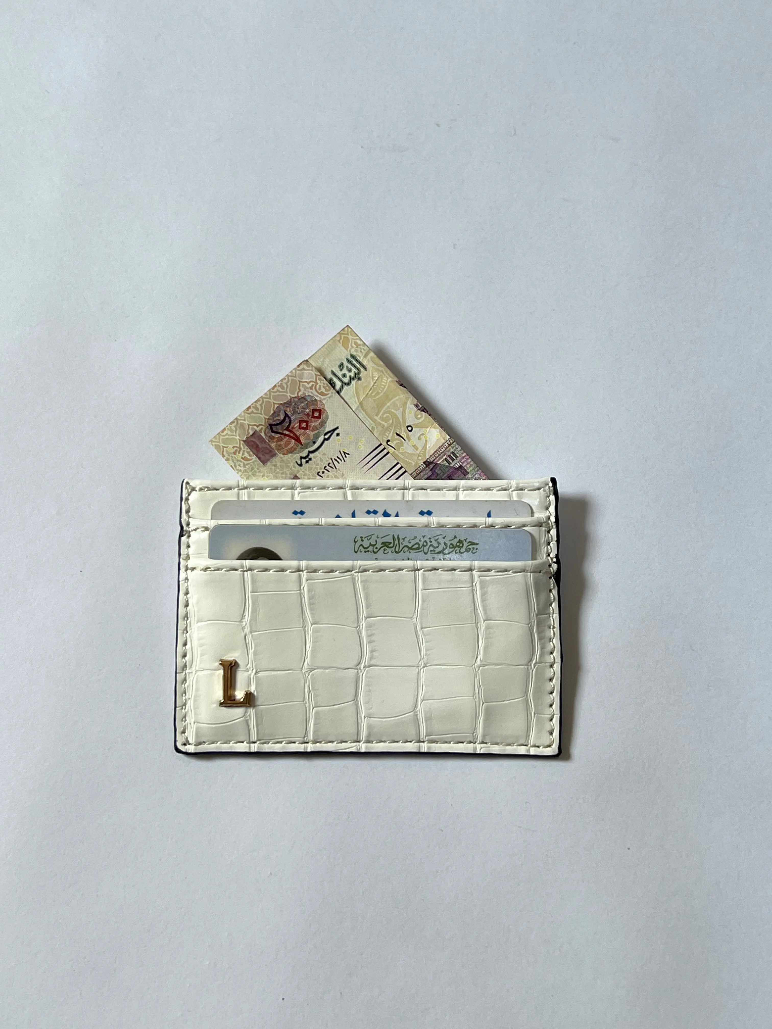 Minimalist Card Holder (White)