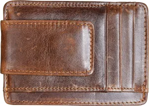 Minimalist Magnetic Money Clip Slim Front Pocket Wallet for Men