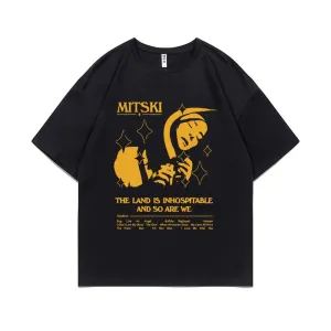 Mitski Inspired Graphic Tee – The Land Is Inhospitable Album Art