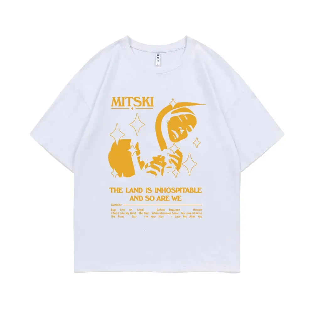 Mitski Inspired Graphic Tee – The Land Is Inhospitable Album Art