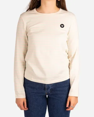 Moa Long Sleeve - Off-White/Light Mint
