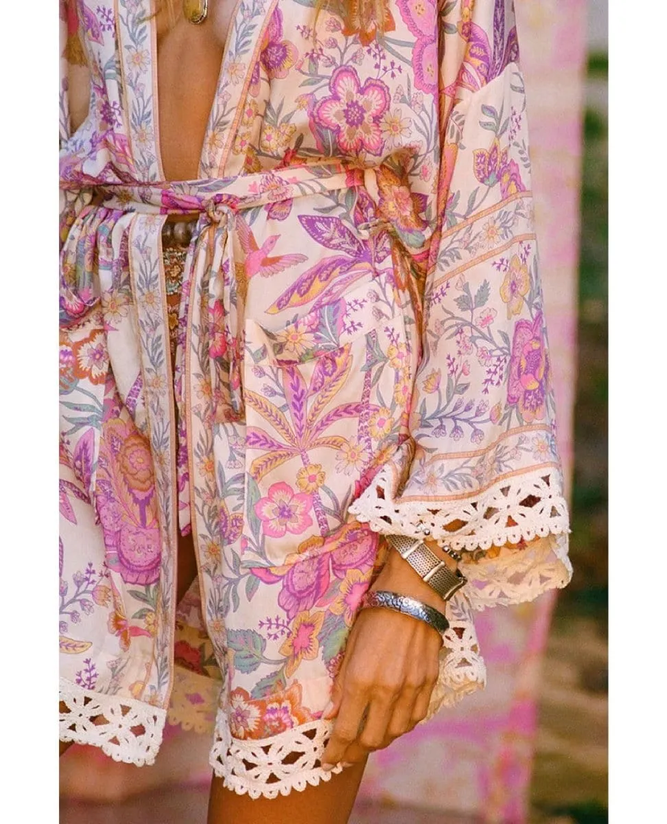 Mojave Lily Short Robe Opal