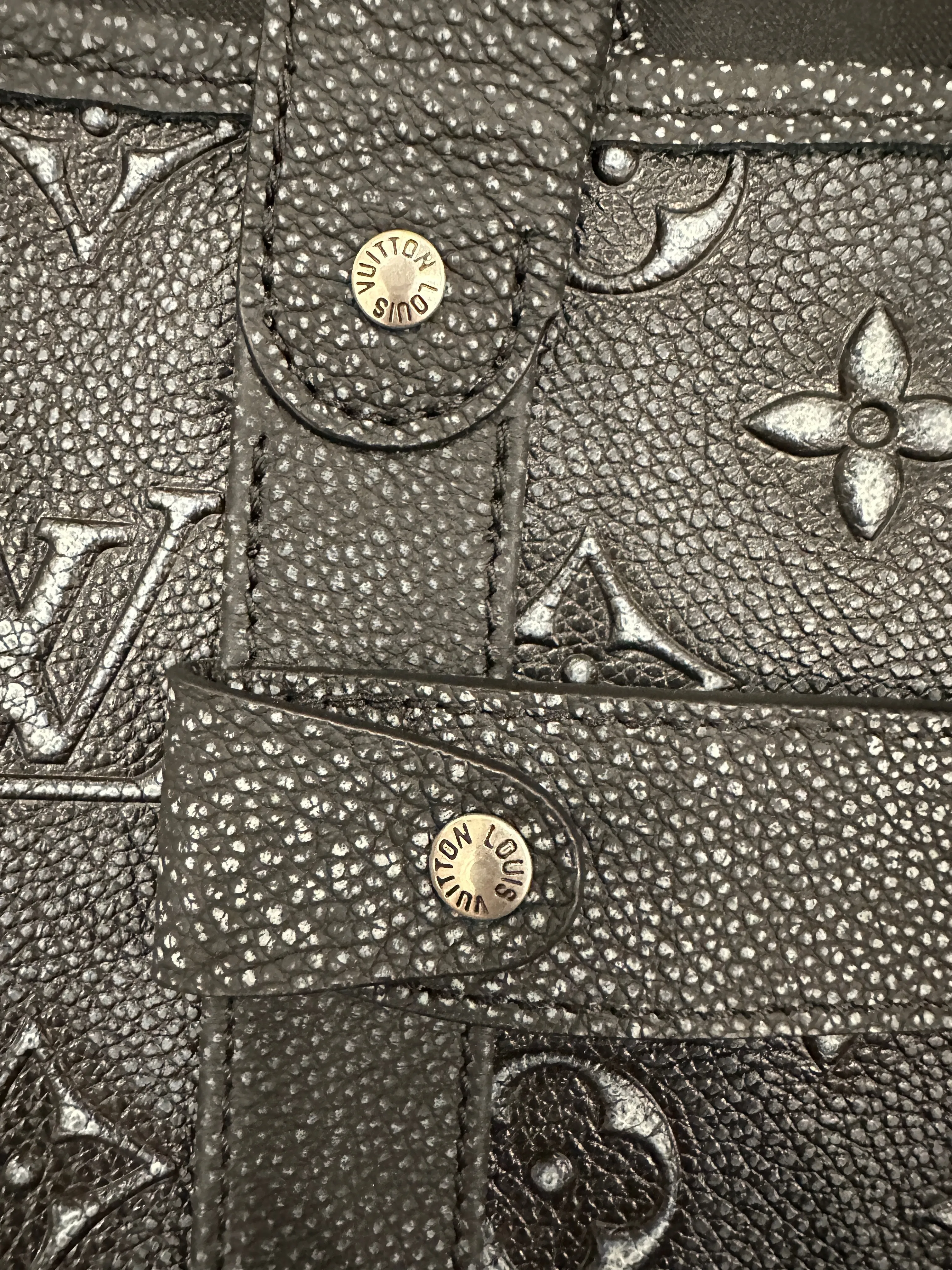 Monogram Leather Journey Tote Shoulder Bag