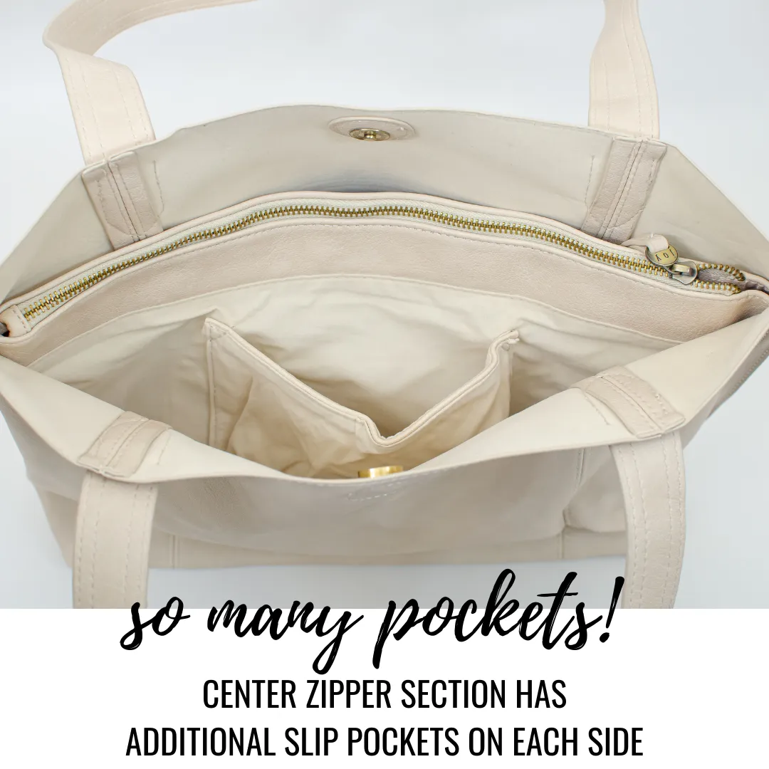 Monogrammed Oversized Tote - Taylor Tote Bag - 5 Colors