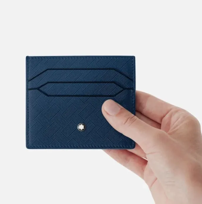 Montblanc Extreme 3.0 6cc Ink-Blue Cardholder