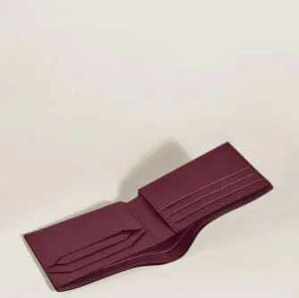 Montblanc Meisterstück Burgundy 6CC Leather Wallet