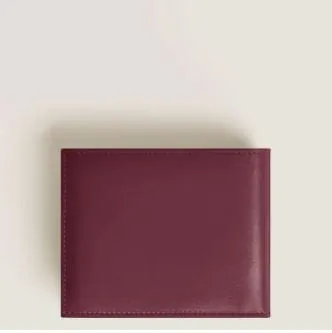 Montblanc Meisterstück Burgundy 6CC Leather Wallet