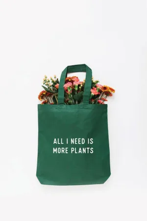 More Plants Tote Bag