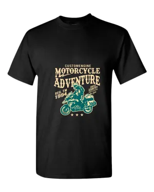 Motorcycle adventure cross country t-shirt